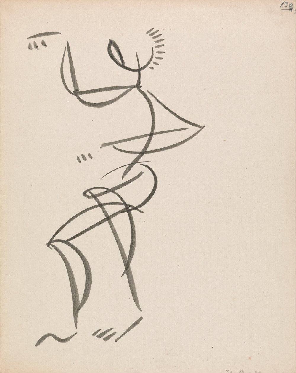 Tanzende Figur von Henri Gaudier Brzeska
