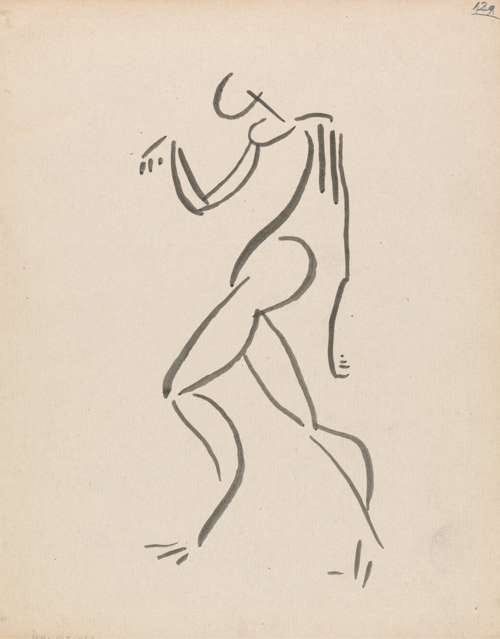 Tanzende Figur von Henri Gaudier Brzeska
