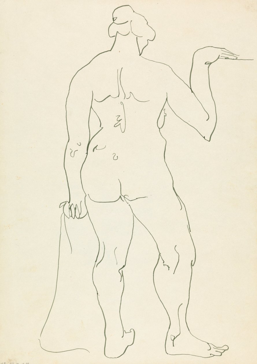 Stehende weibliche Figur von Henri Gaudier Brzeska