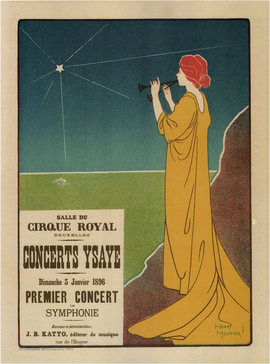 Konzerte Ysaÿe von Henri Georges Meunier