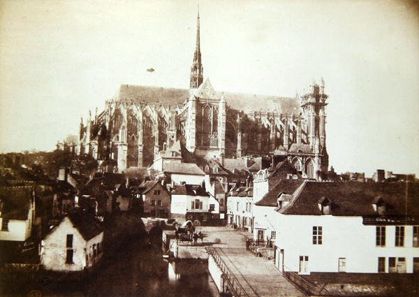 Kathedrale von Amiens, ca. 1851-52 von Henri Jean-Louis Le Secq
