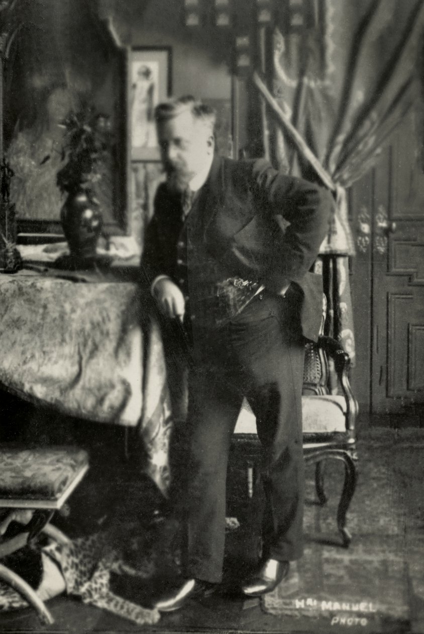 Porträt des französischen Malers Charles Lucien Leandre von Henri Manuel