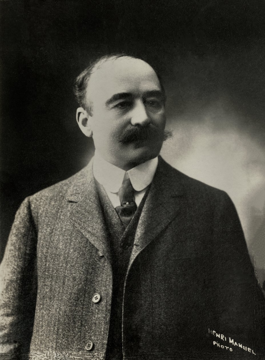Porträt des französischen Bildhauers Denys Puech von Henri Manuel