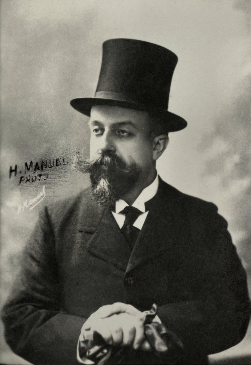 Porträt des Schriftstellers Henri Gauthier, Villars genannt Willy von Henri Manuel