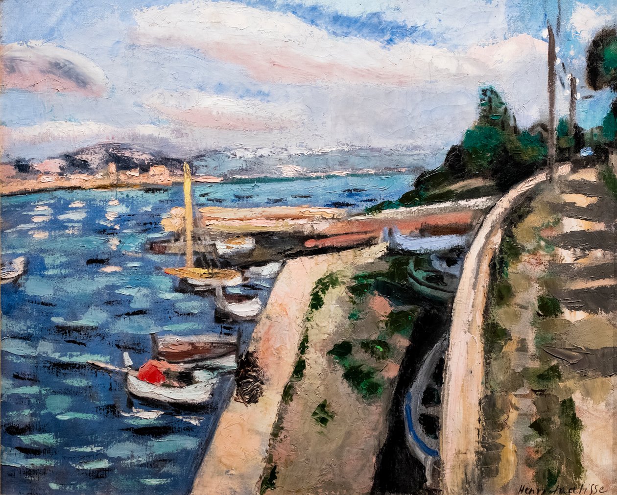 Boote in einem Hafen, ca. 1926 von Henri Matisse
