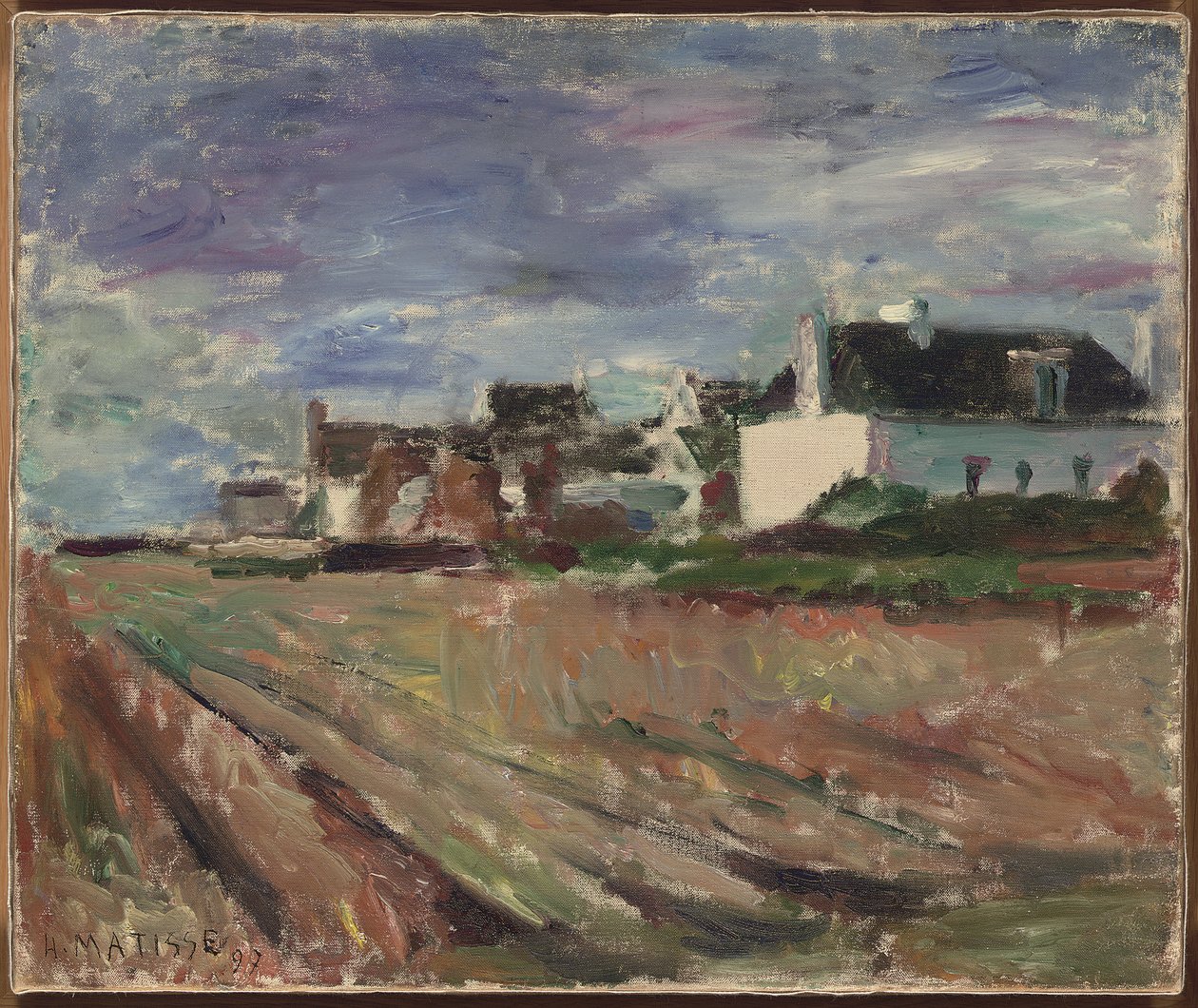 Bauernhöfe in der Bretagne, Belle-Île von Henri Matisse