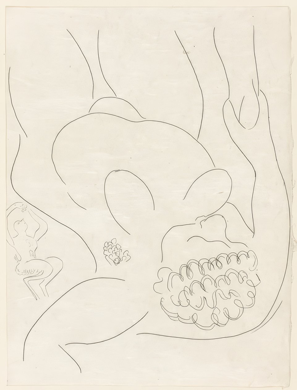 Le Pitre Châtié, Platte vier aus Poesies de Mallarmé von Henri Matisse