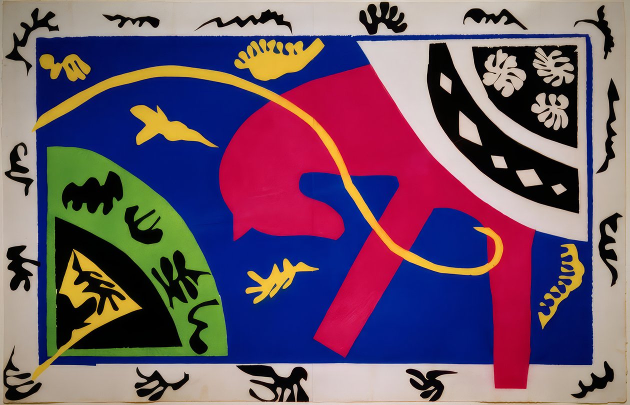 Das Pferd, die Kunstreiterin und der Clown von Henri Matisse