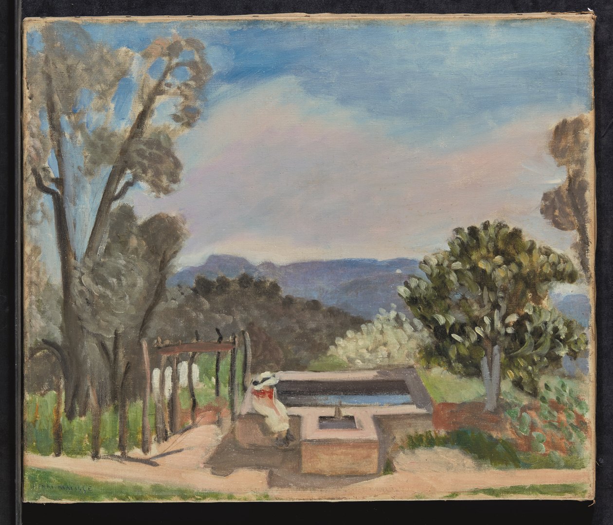Le vivier (Landschaft der Provence) von Henri Matisse