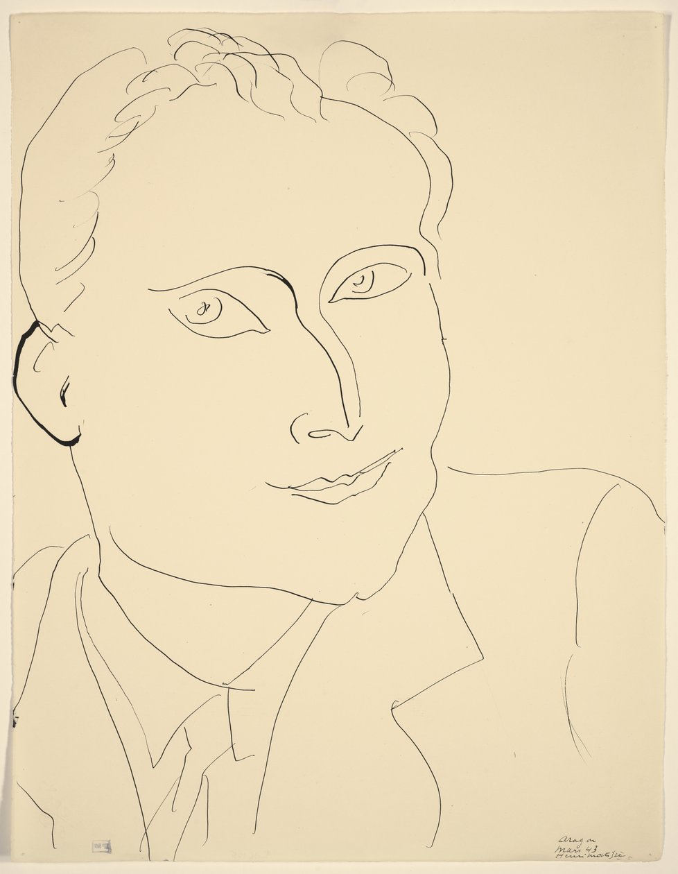 Louis Aragon von Henri Matisse