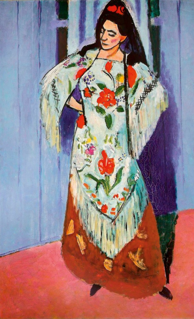 Madame Matisse mit Manila-Schal von Henri Matisse