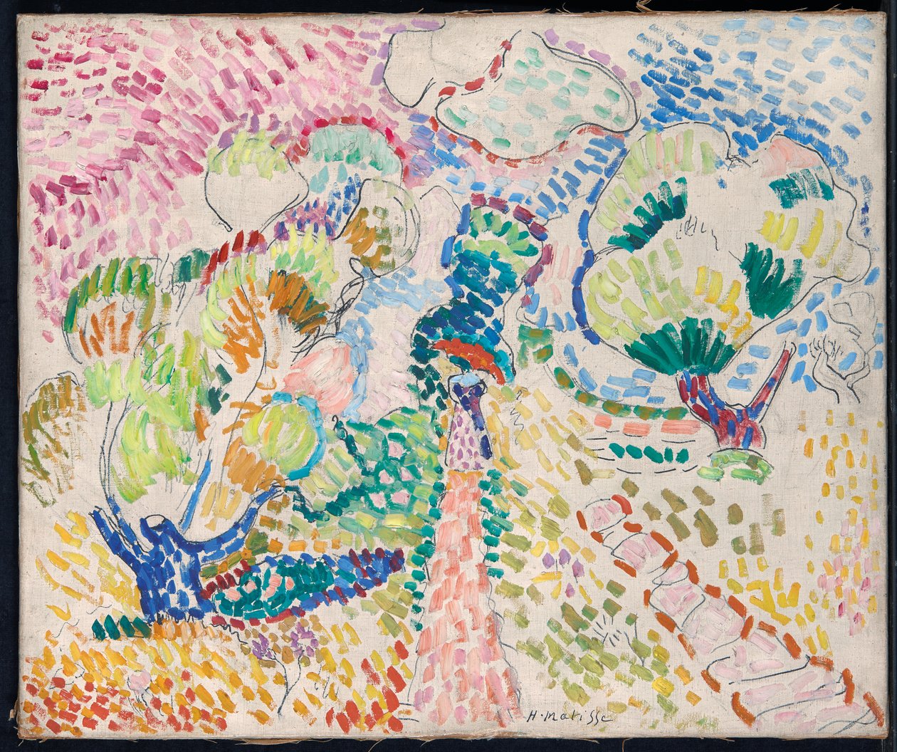 Olivenbäume in Collioure von Henri Matisse