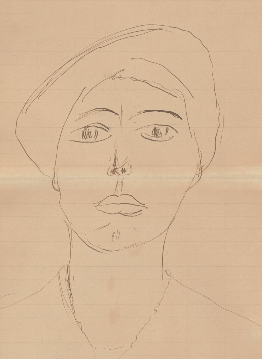 Porträt einer Frau (Olga Meerson) von Henri Matisse