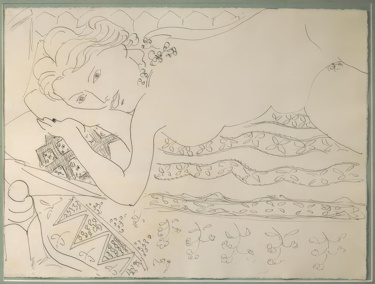 Liegender Akt von Henri Matisse