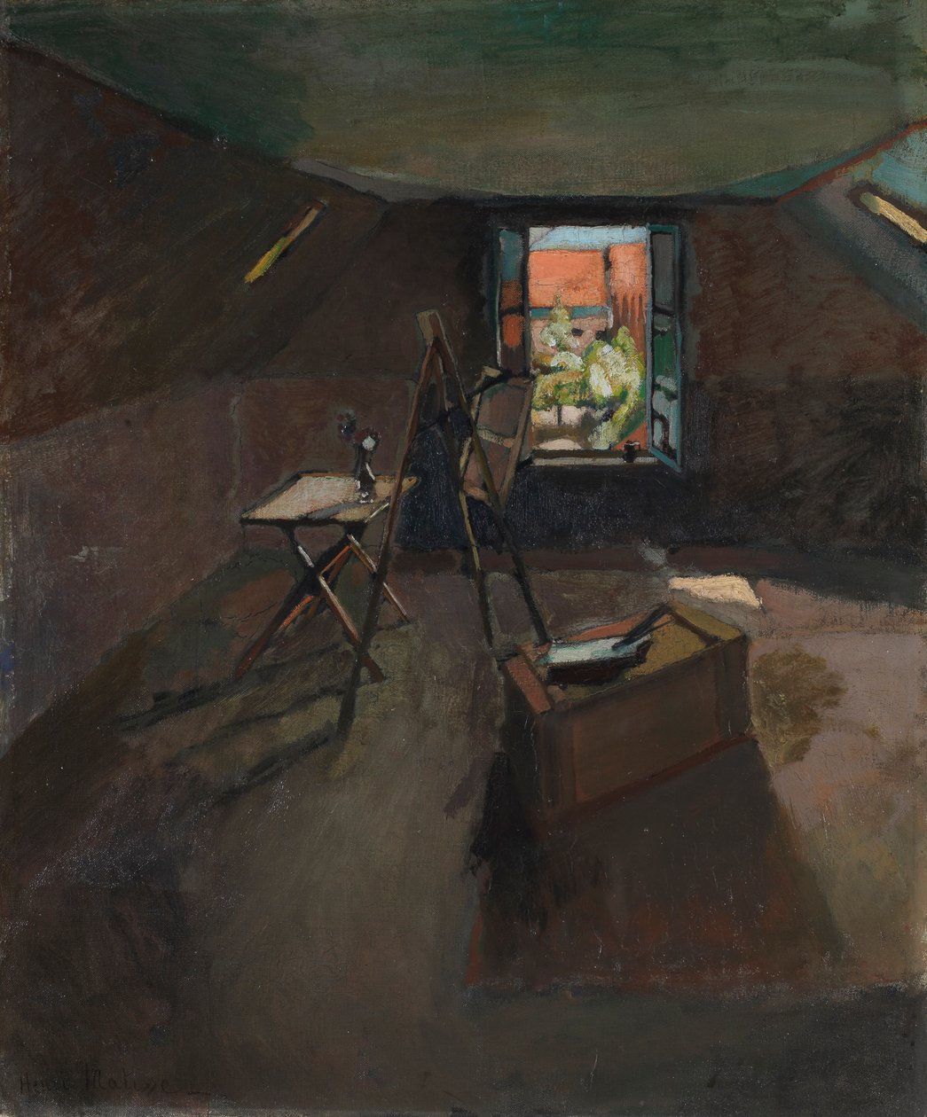 Atelier unter dem Dach, um 1903 von Henri Matisse