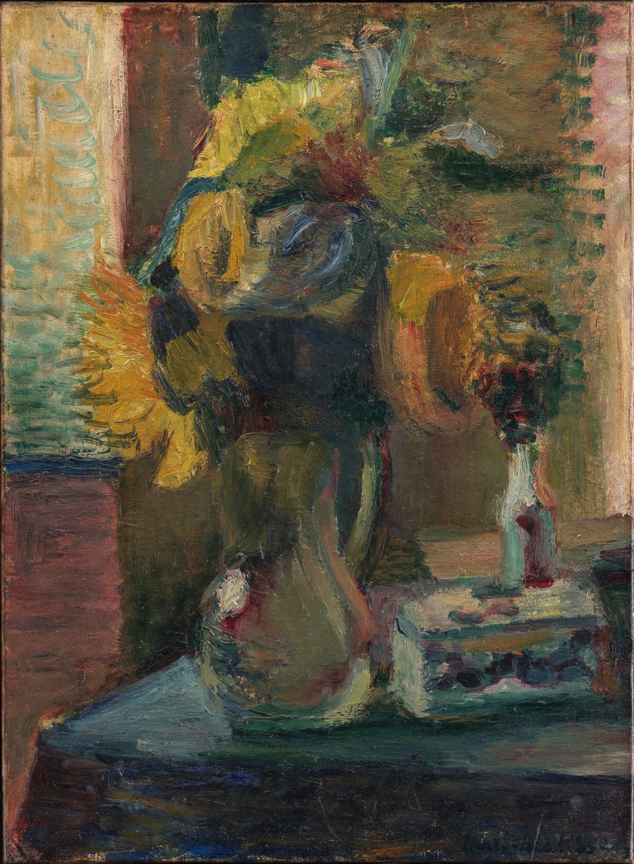 Sonnenblumen in einer Vase von Henri Matisse