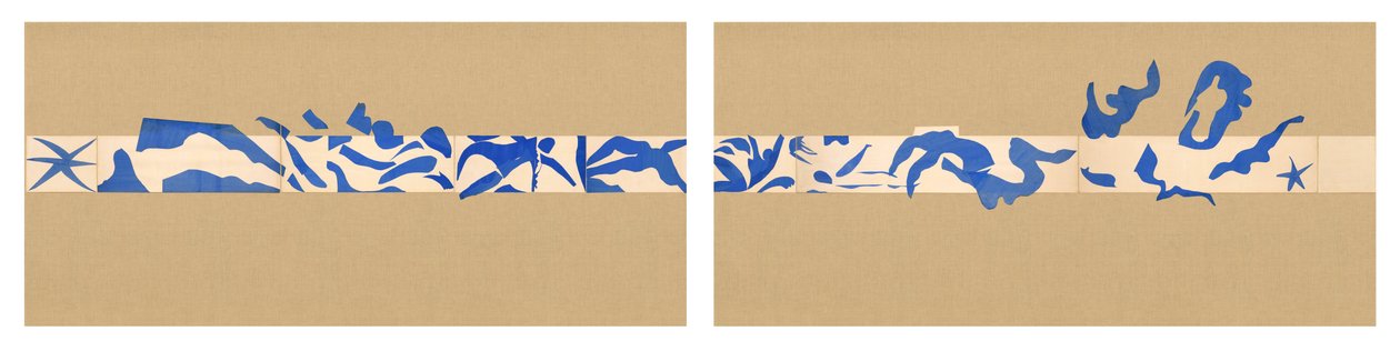 Das Schwimmbad (La Piscine), Modell für Keramik von Henri Matisse