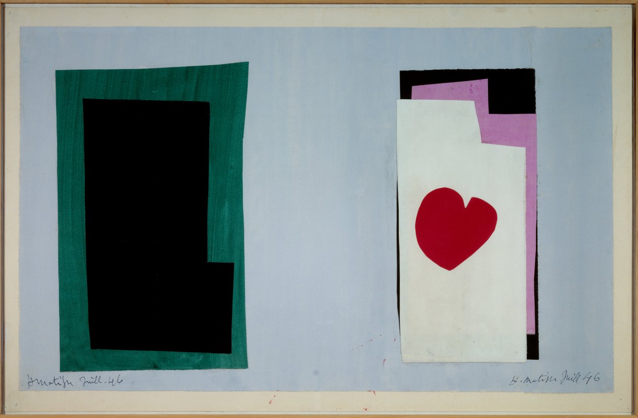 Jazz - das Herz 1943 von Henri Matisse
