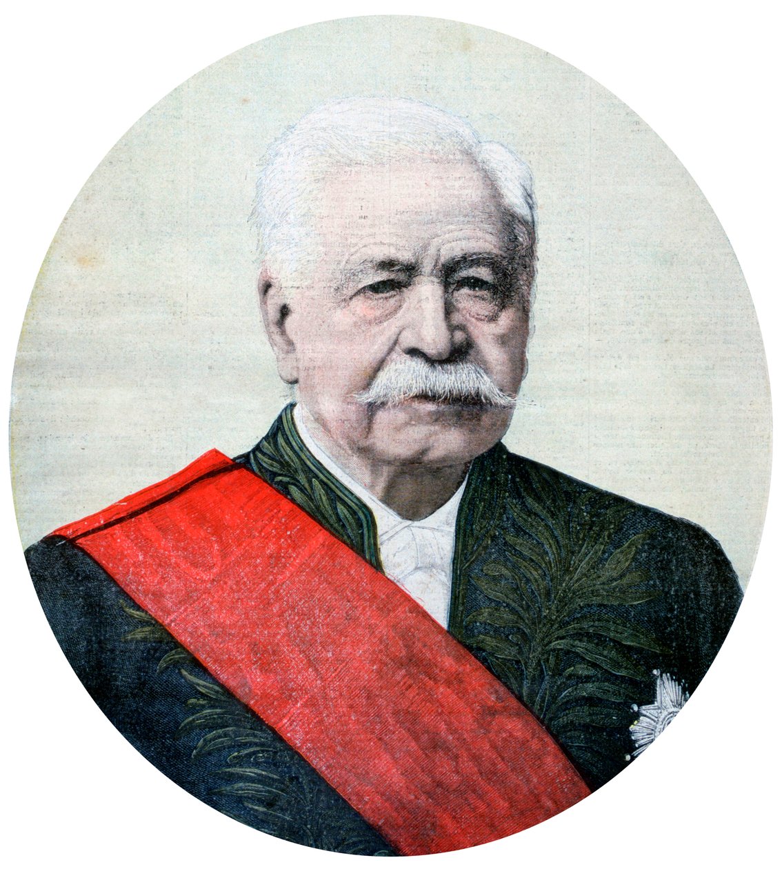Ferdinand de Lesseps, französischer Diplomat und Unternehmer, 1894 von Henri Meyer