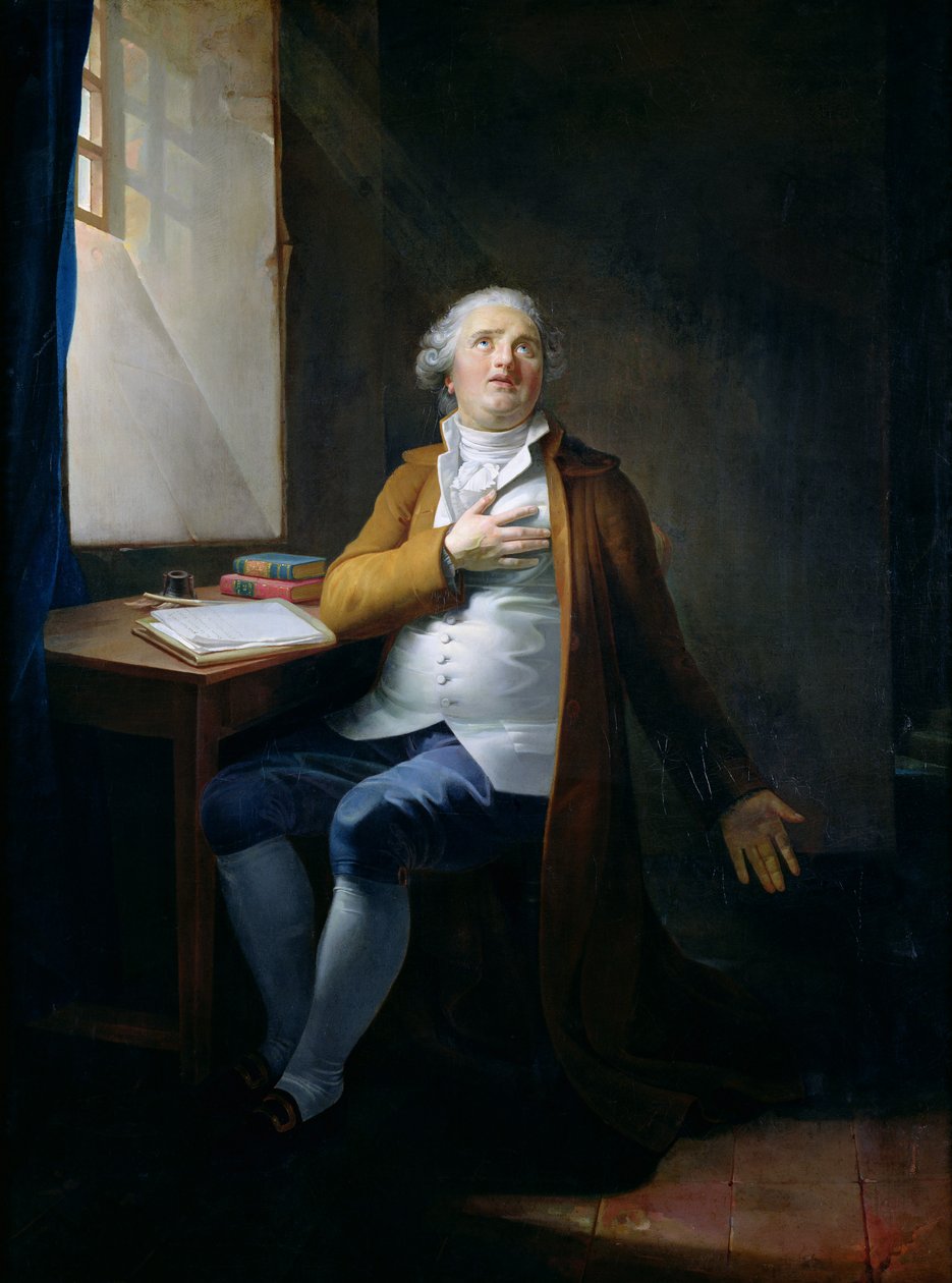 Louis XVI. (1754-93) im Tempel, ca. 1795 von Henri Pierre Danloux