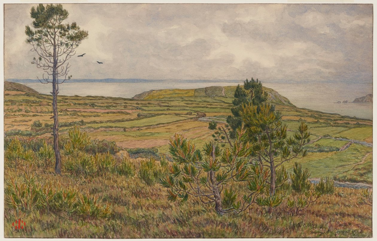 Bucht von Douarnenez. Morgat von Henri Rivière