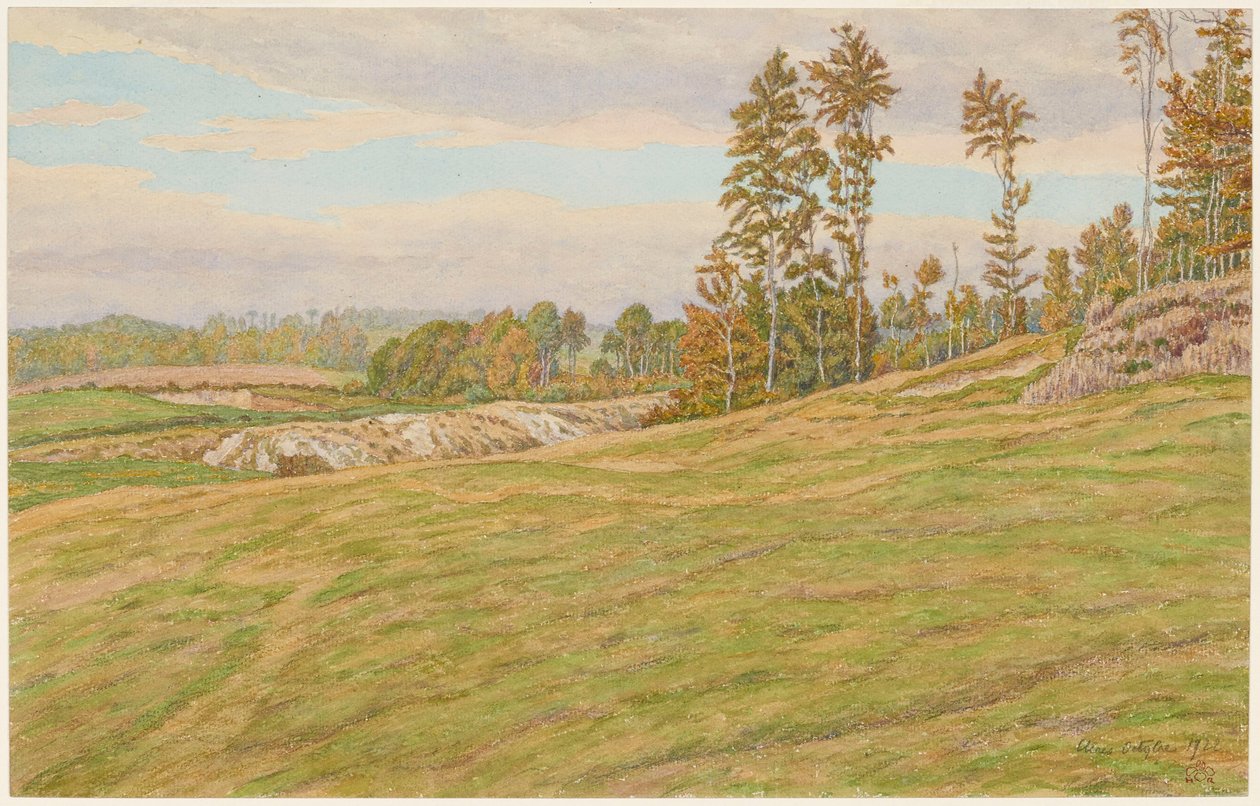 Umgebung von Clères von Henri Rivière