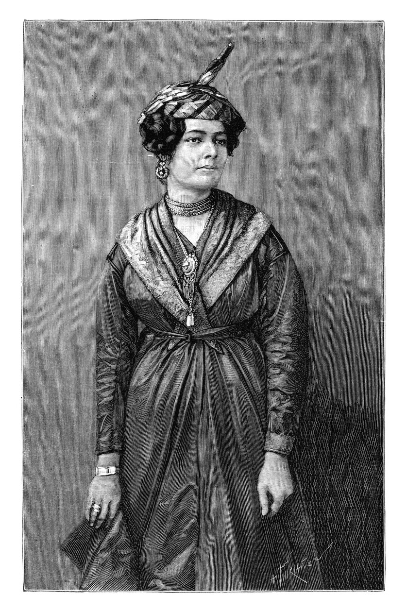 Eine kreolische Frau aus Martinique, um 1890 von Henri Thiriat