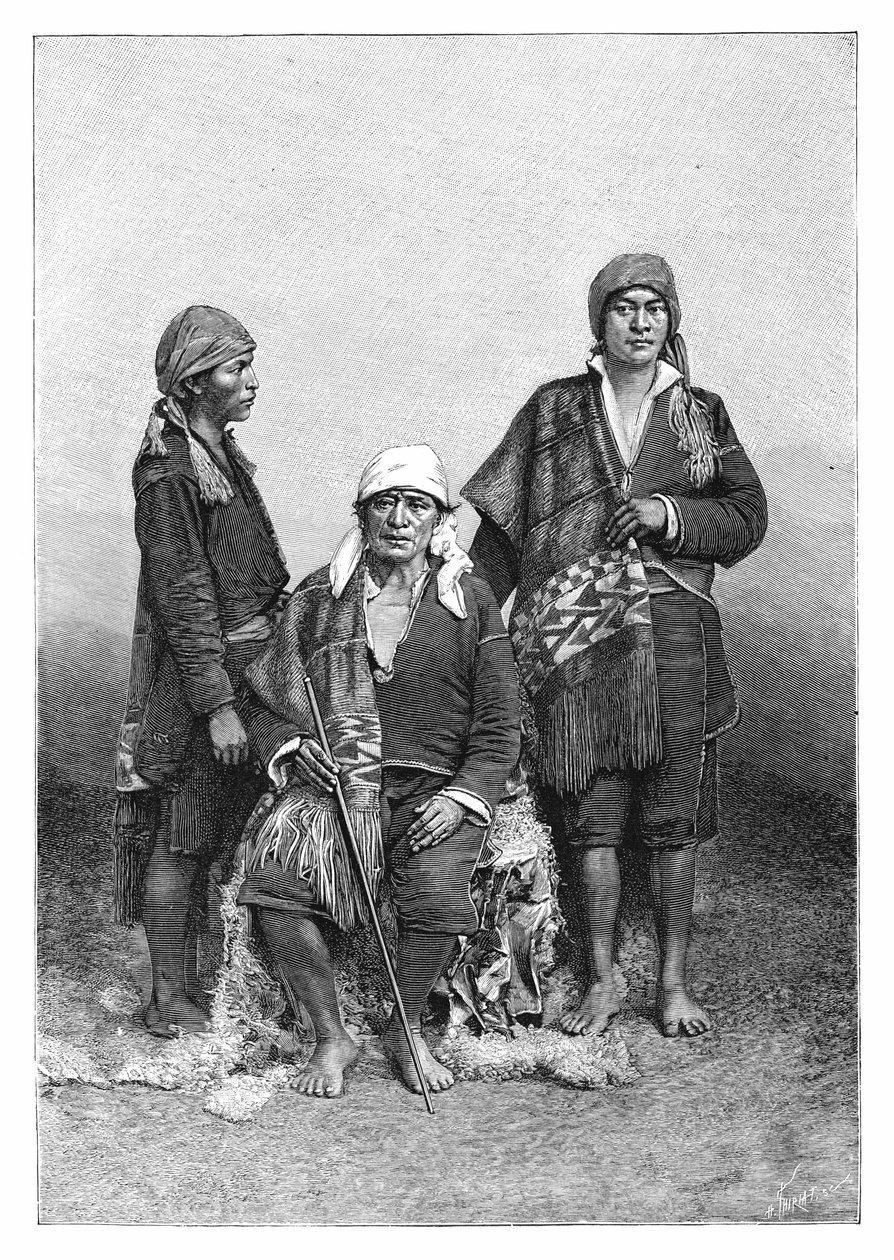 Indianer von Tecpan, Guatemala von Henri Thiriat