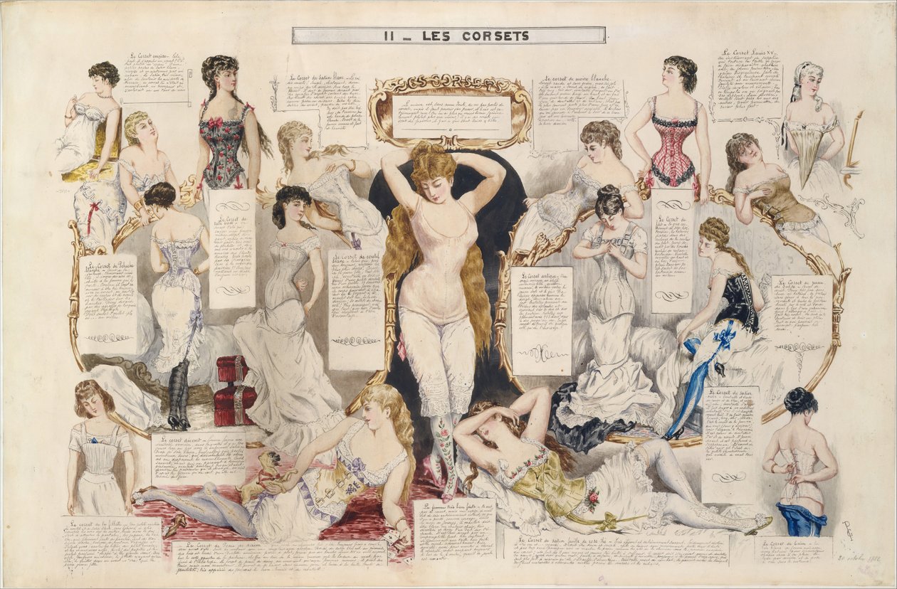 Studien über Frauen, 1882-90 von Henri de Montaut