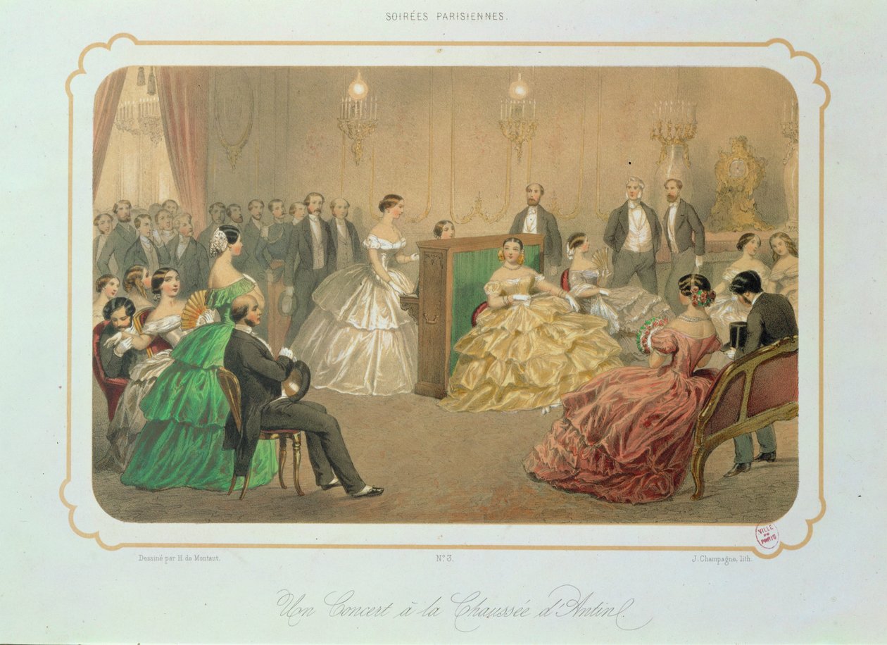 Aus der Serie Soirees Parisiennes: Ein Konzert an der Chaussee d