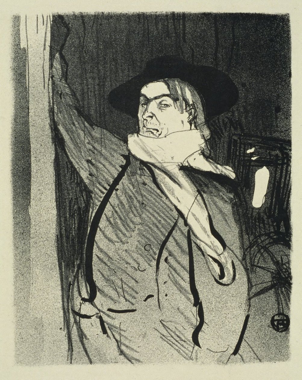 Aristide Bruant von Henri de Toulouse-Lautrec