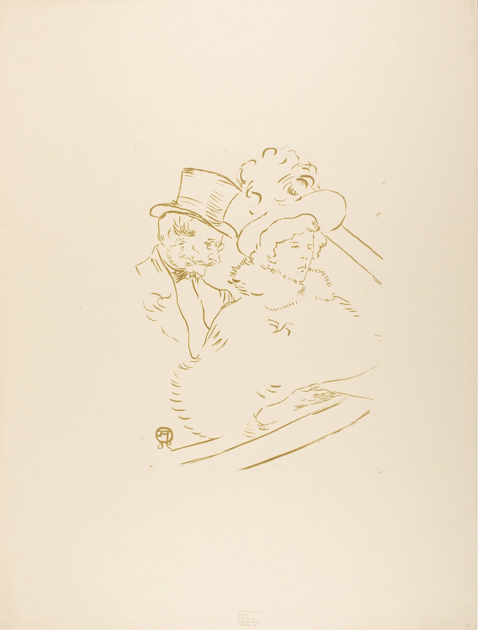 Beim Konzert von Henri de Toulouse-Lautrec