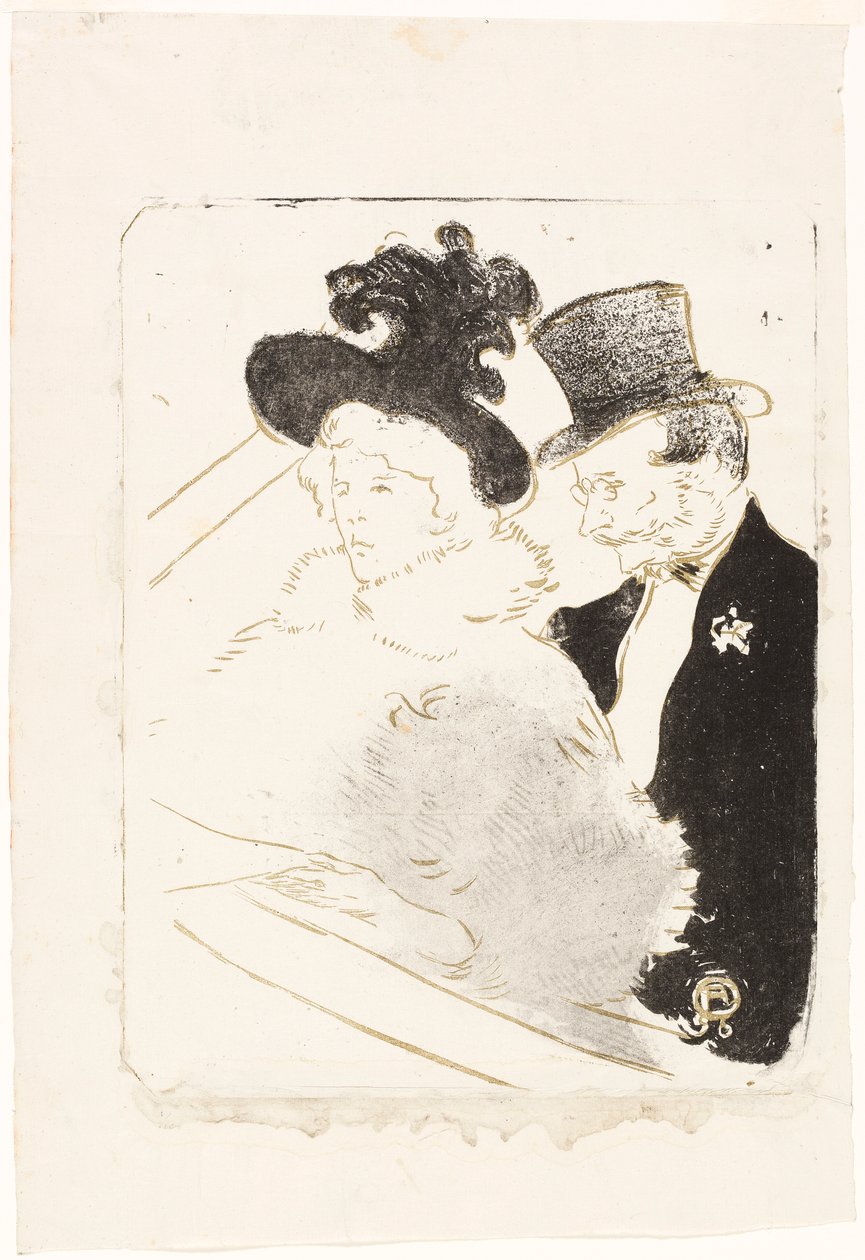 Beim Konzert von Henri de Toulouse-Lautrec