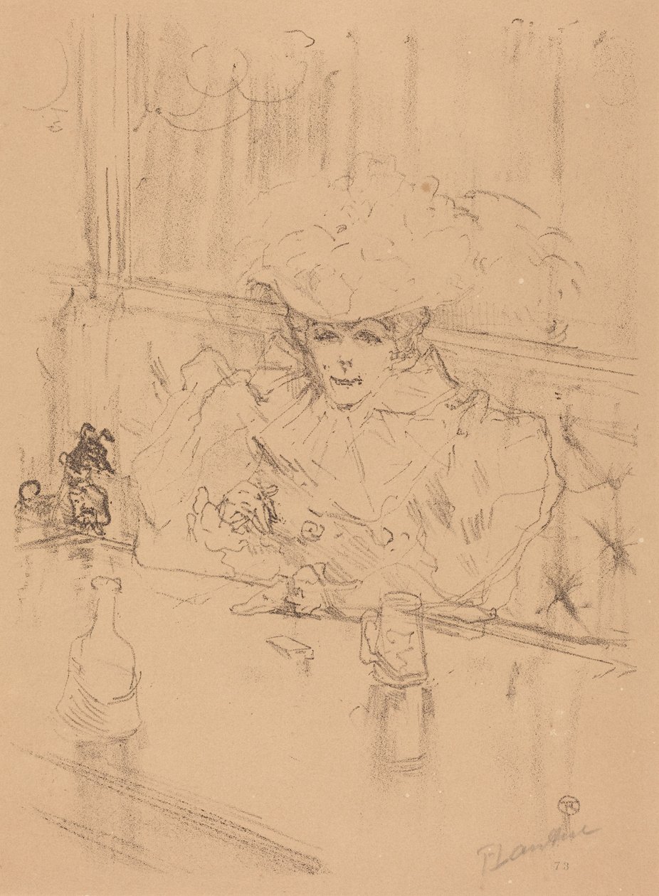 Im Hanneton von Henri de Toulouse-Lautrec
