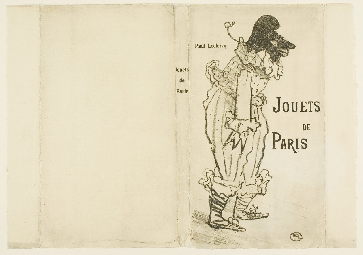 Cover für Jouets de Paris von Henri de Toulouse-Lautrec
