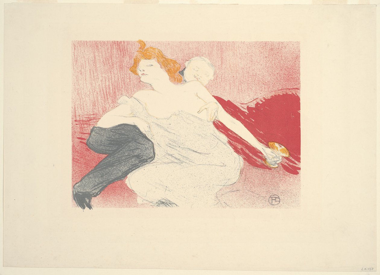 Ausschweifung (zweite Platte) von Henri de Toulouse-Lautrec