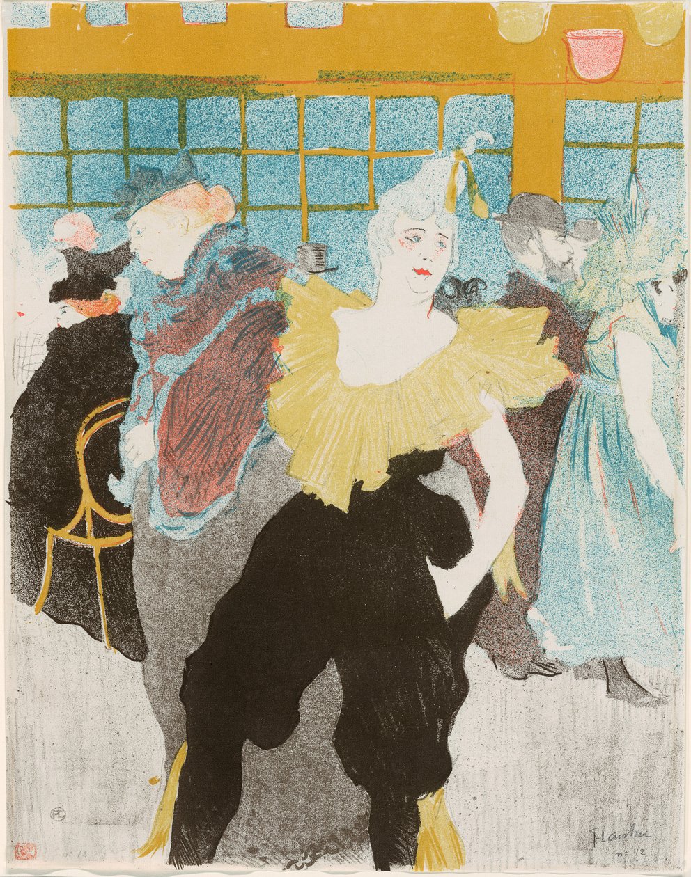 Elles: Die Clownesse von Henri de Toulouse-Lautrec