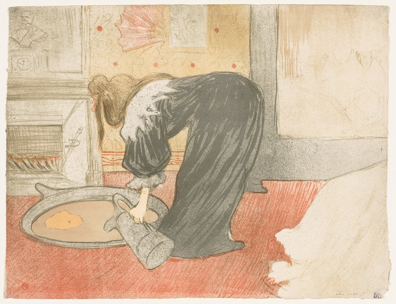 Elles: Frau in der Wanne von Henri de Toulouse-Lautrec