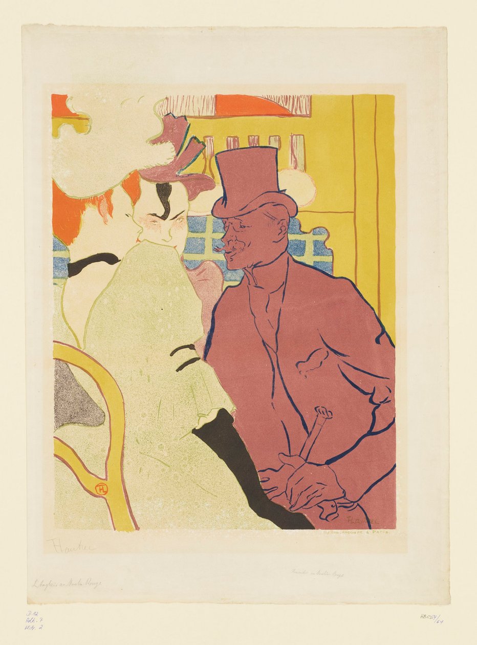 Engländer im Moulin Rouge von Henri de Toulouse Lautrec