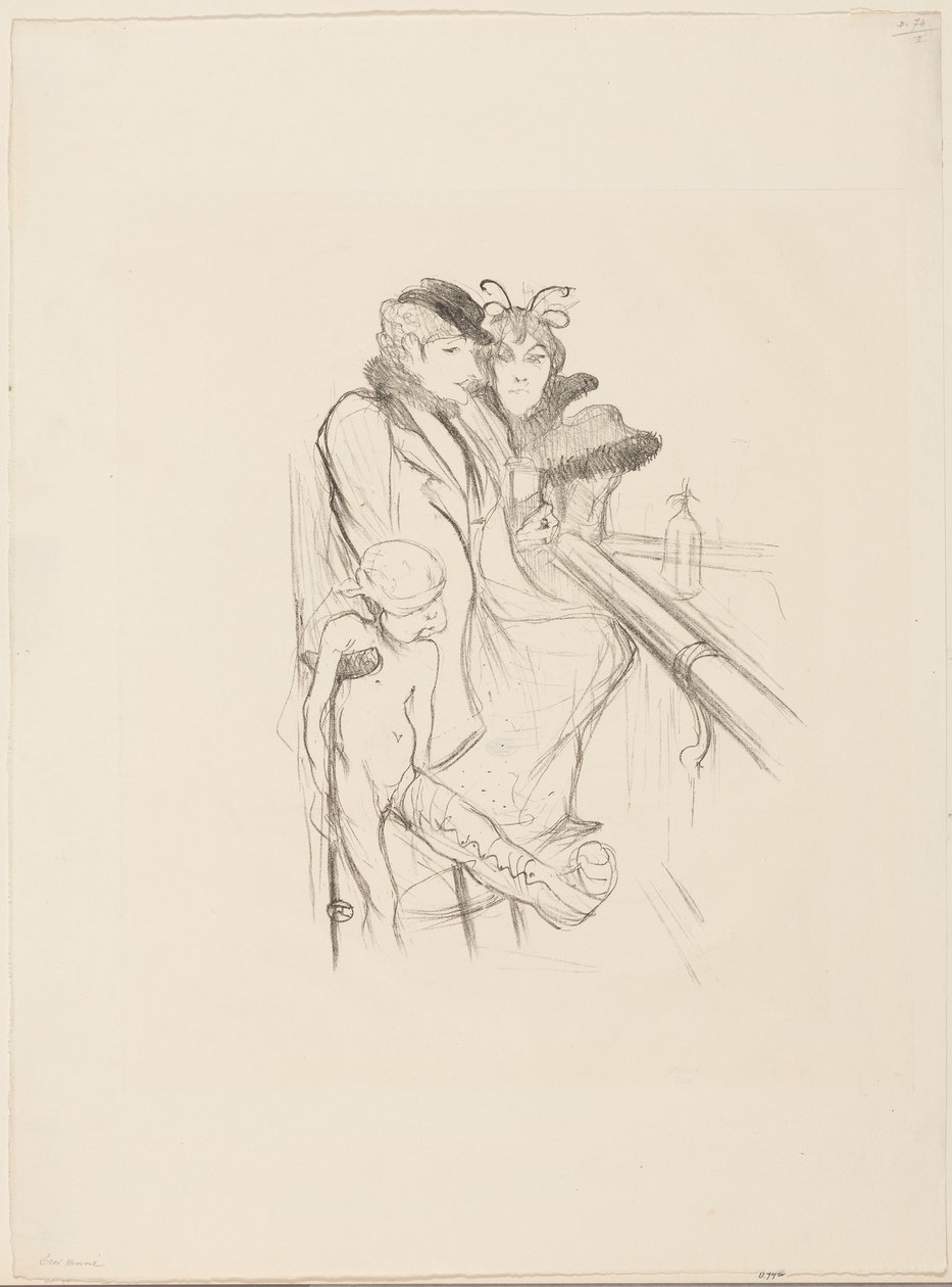 Eros weinte von Henri de Toulouse-Lautrec