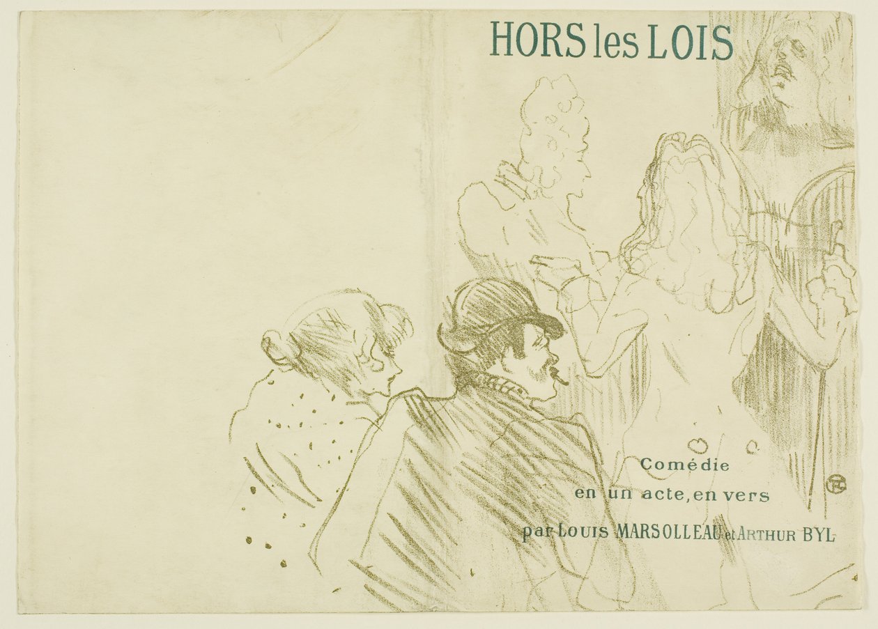 Hommage an Molière von Henri de Toulouse-Lautrec