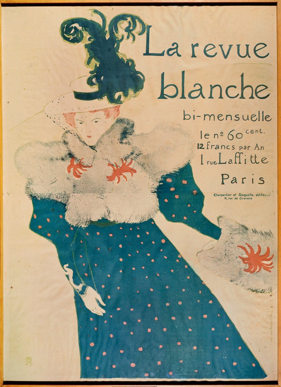 La Revue Blanche von Henri de Toulouse-Lautrec