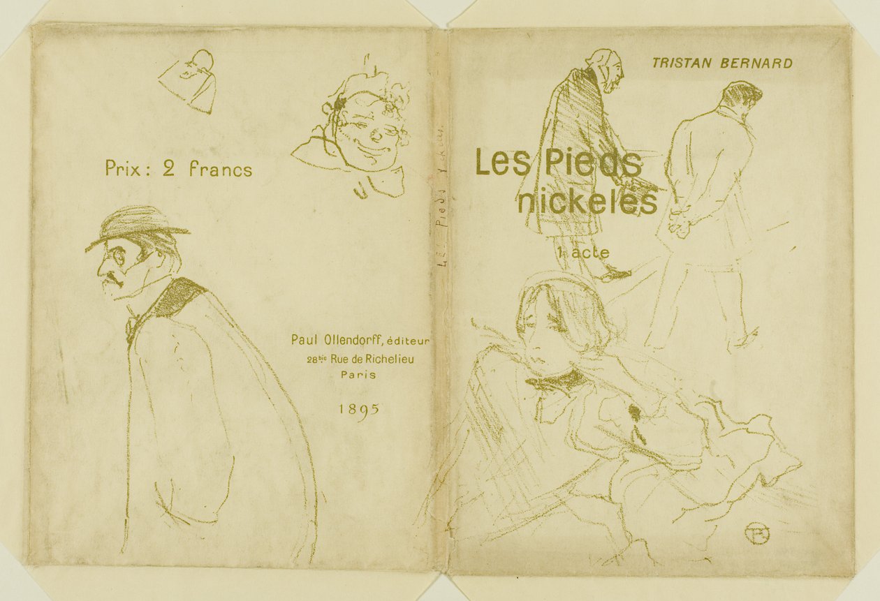 Die Nickel-Füße von Henri de Toulouse-Lautrec