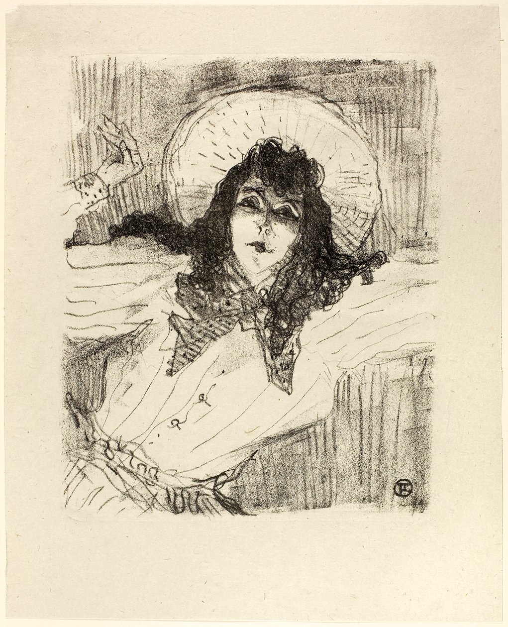 May Belfort, aus Treize Lithographies von Henri de Toulouse-Lautrec