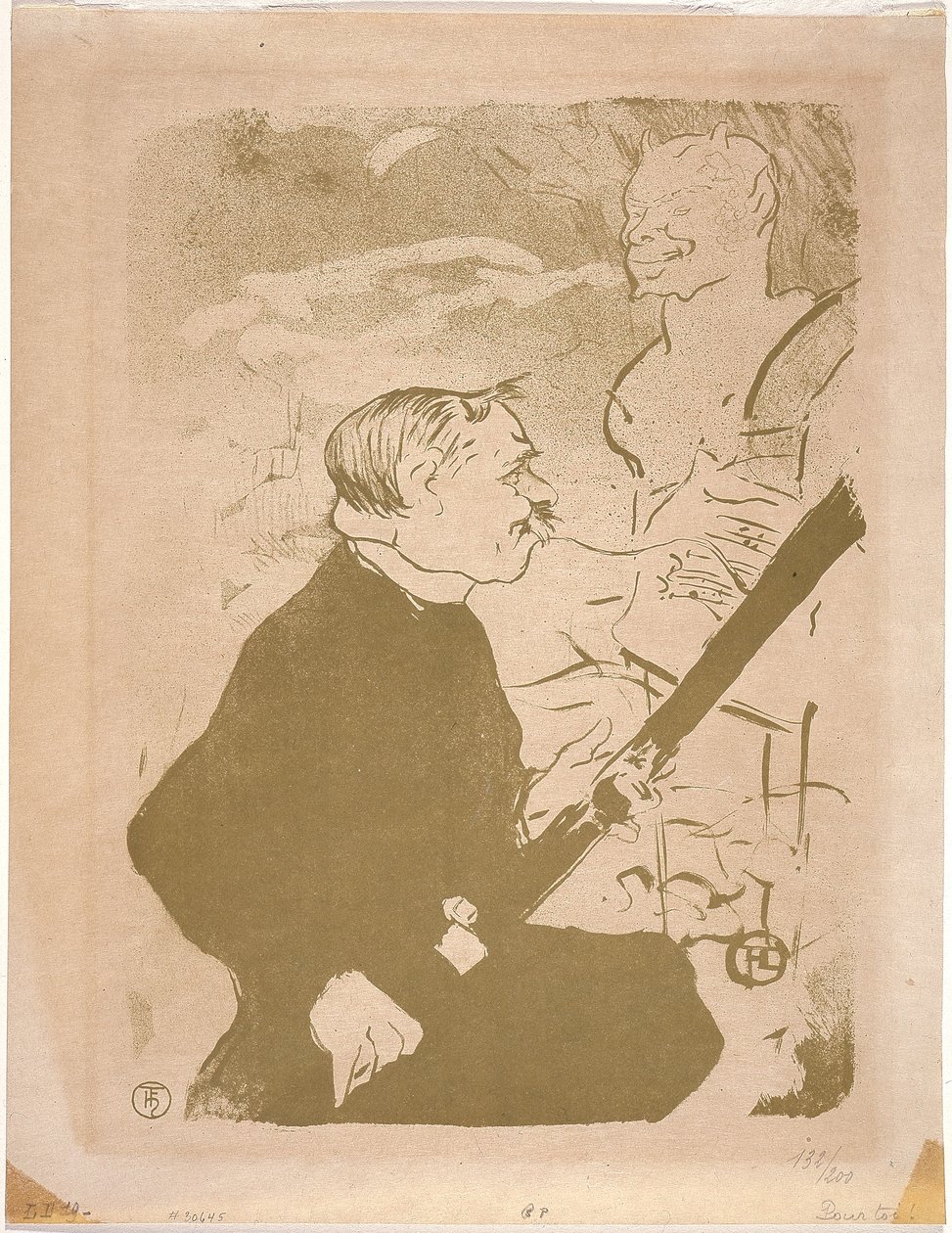 Für dich! 1893 von Henri de Toulouse Lautrec