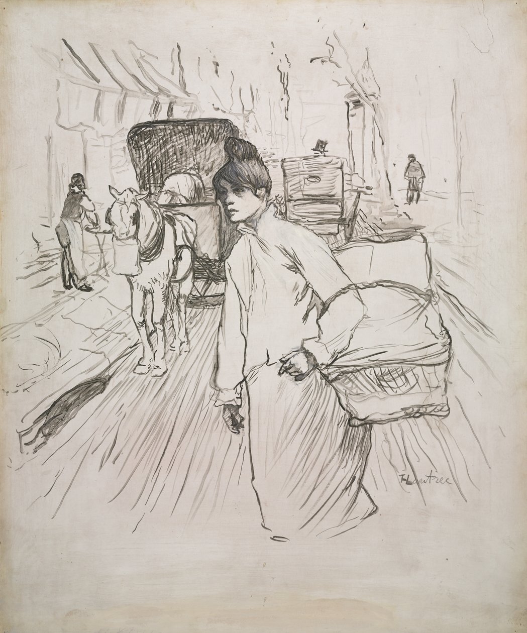 Die Wäscherin von Henri de Toulouse-Lautrec