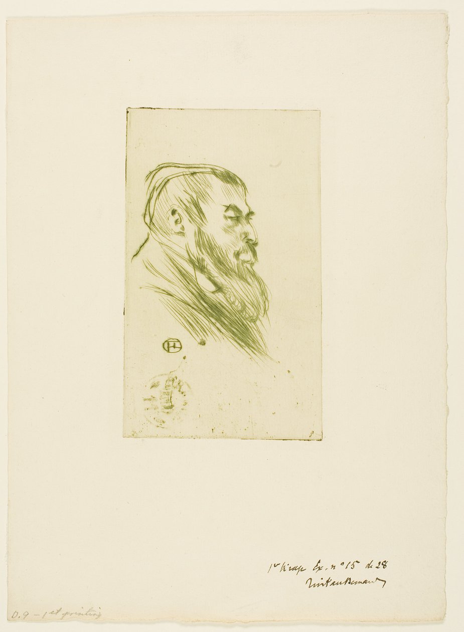 Tristan Bernard von Henri de Toulouse-Lautrec