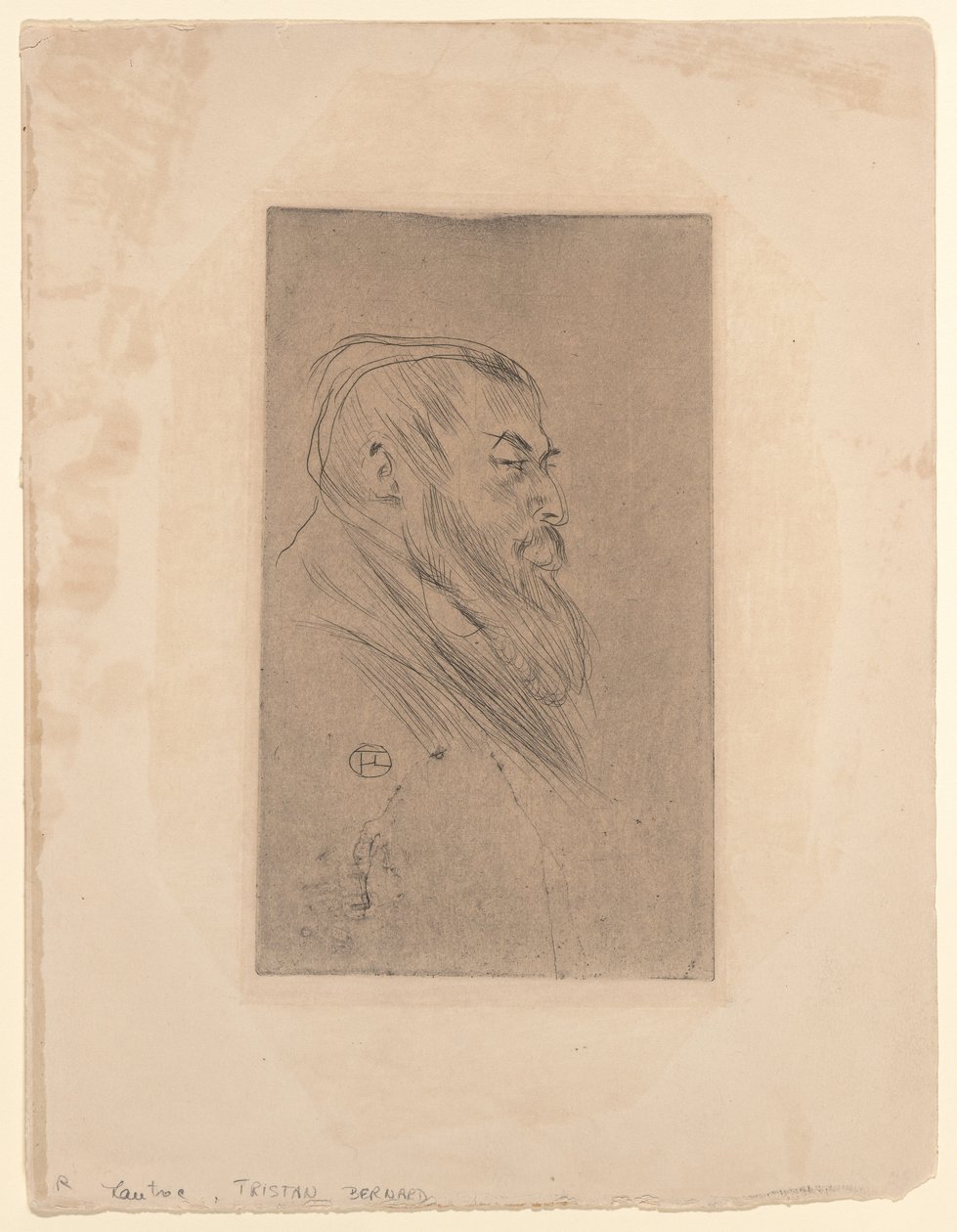 Tristan Bernard von Henri de Toulouse-Lautrec