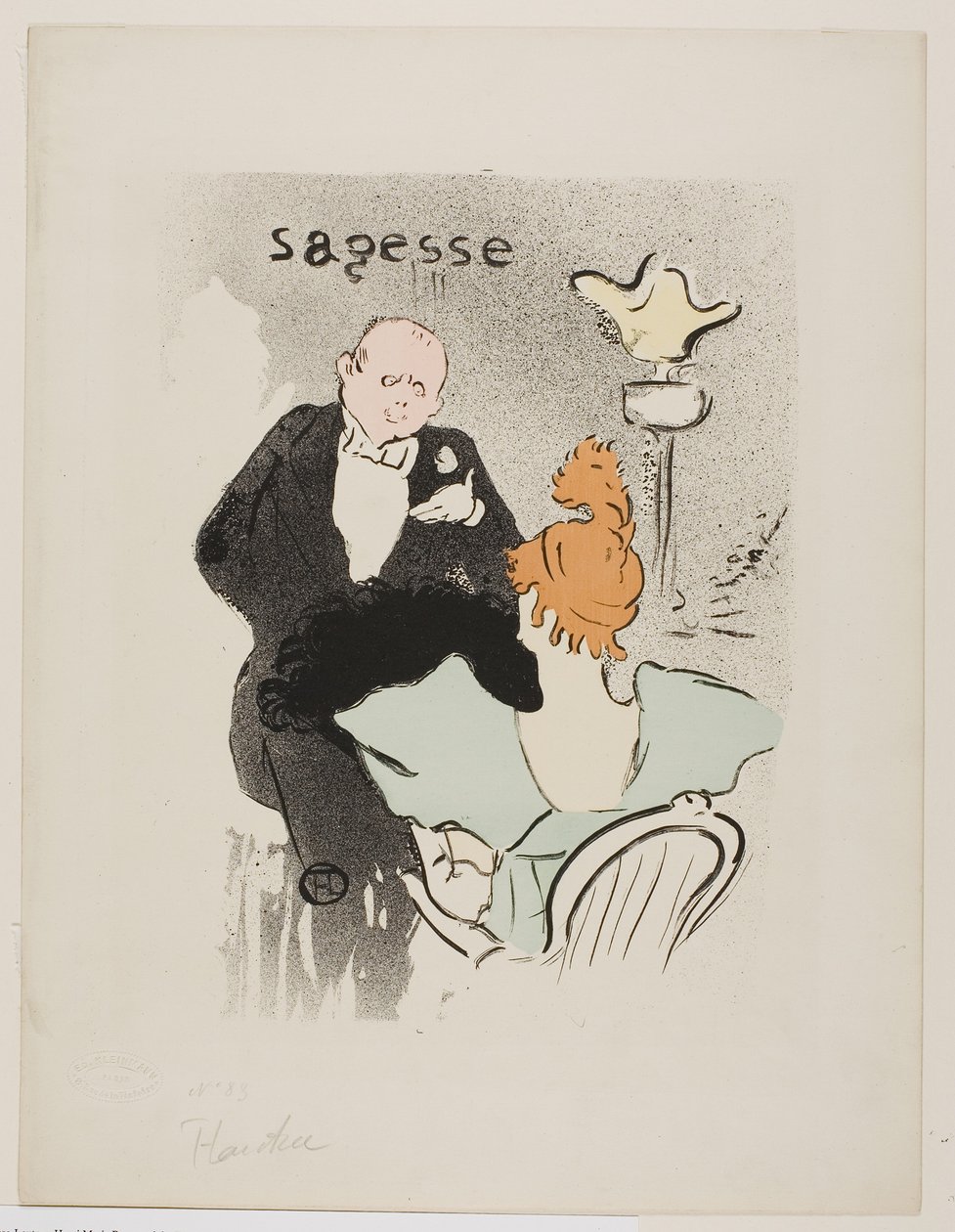 Weisheit von Henri de Toulouse-Lautrec