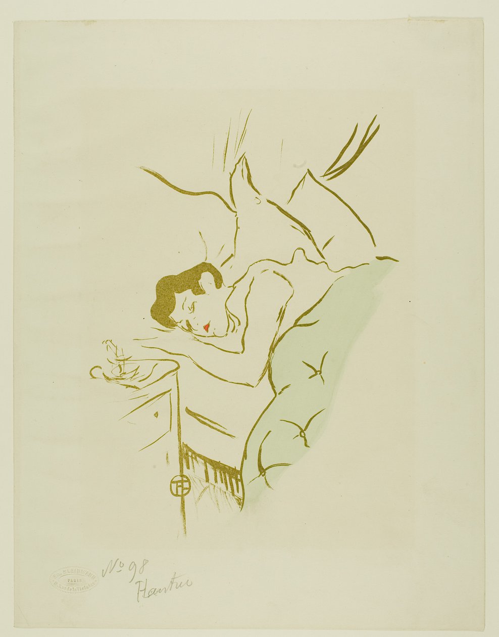 Dein Mund von Henri de Toulouse-Lautrec